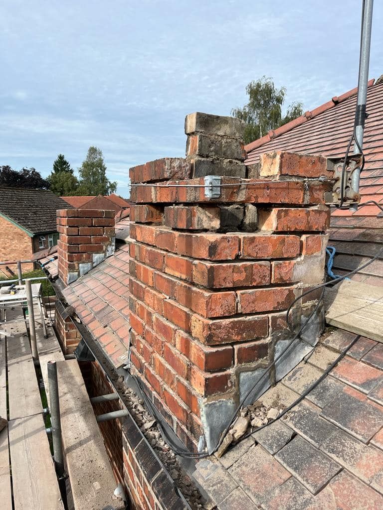 Chimney repair and repointing in Nottingham
